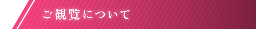 ご観覧について